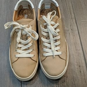 Soludos ibiza tennis sneakers with cork insoles